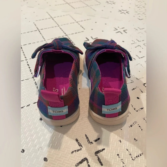 🌸clearance TOMS Girl's Alpargata‎ Loafer Flat 8T - Picture 5 of 8